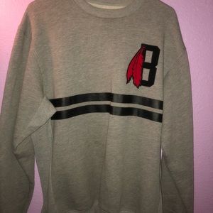 Black scale sweater